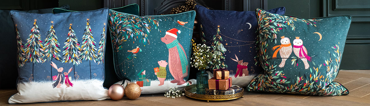 Christmas Bed Linen & Cushions