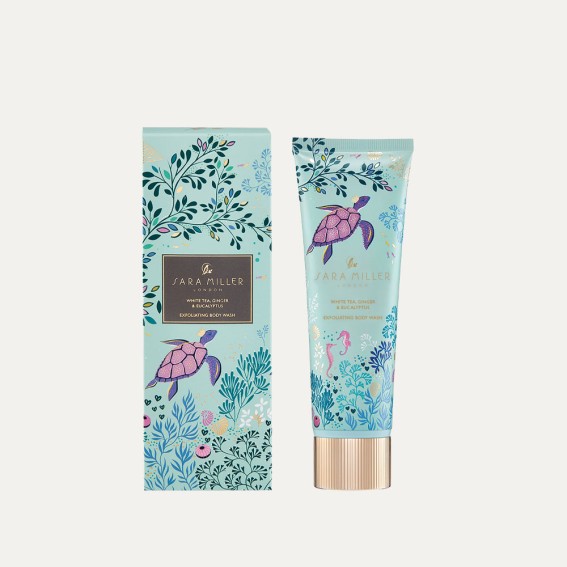Underwater Spa Exfoliating Body Wash - White Tea, Ginger & Eucalyptus