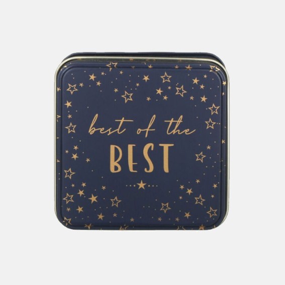 Little Gestures Best of the Best Small Square Tin 