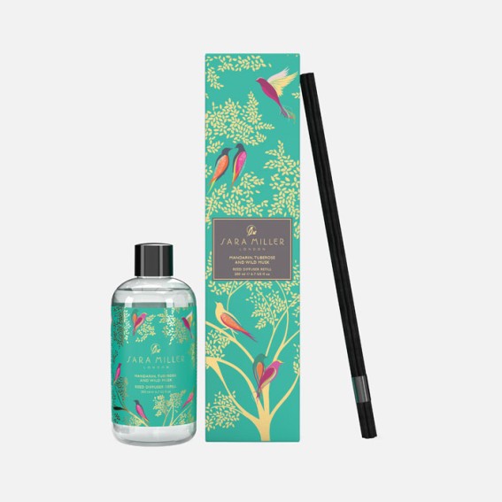 Green Birds Mandarin, Tuberose & Wild Musk Diffuser Refill