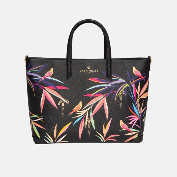 Black Bamboo Medium Tote