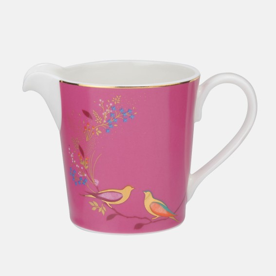 Pink Birds Cream Jug