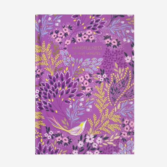 Mauve Songbird Mindfulness Journal