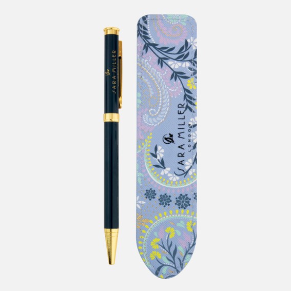 Peacock Filigree Pen & Pouch Set