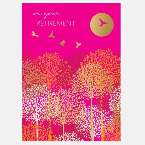 Retirement Birds Card