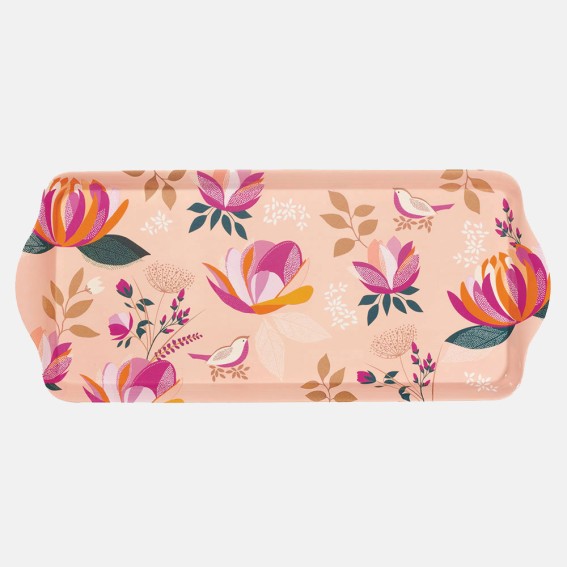 Peony Melamine Sandwich Tray