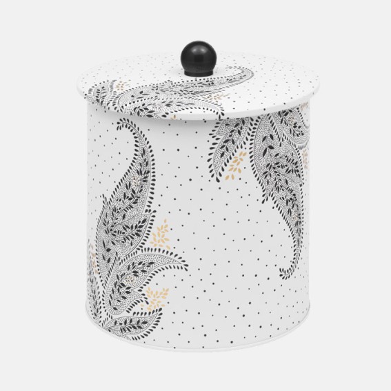 Artisanne Noir Biscuit Barrel