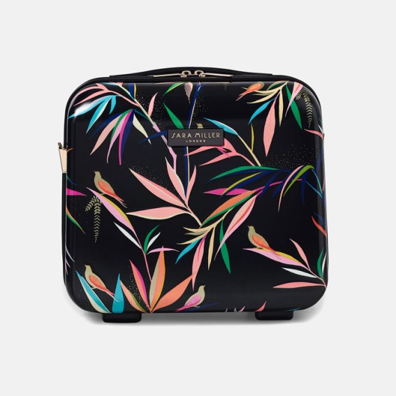 Black Bamboo Vanity Case
