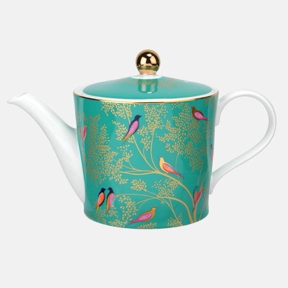 Green Birds Teapot