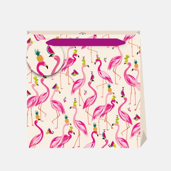 Fabulous Flamingos Medium Gift Bag