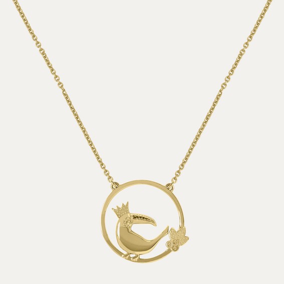 Toucan Gold Necklace