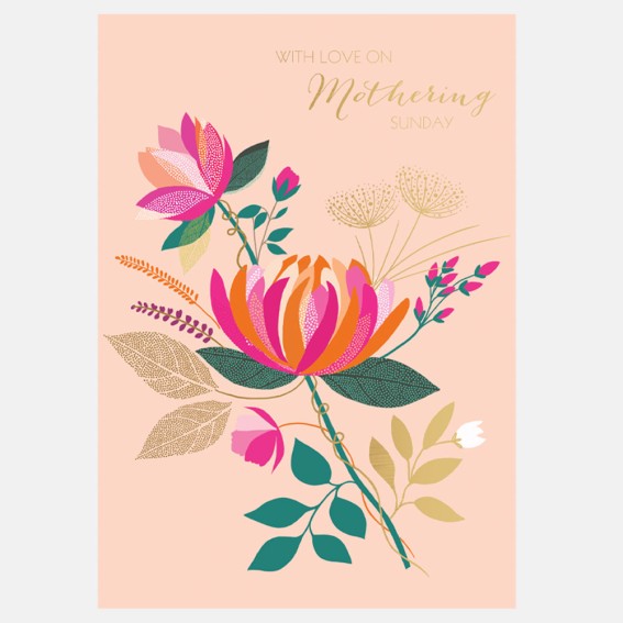 Peony with Love Mother's Day Card