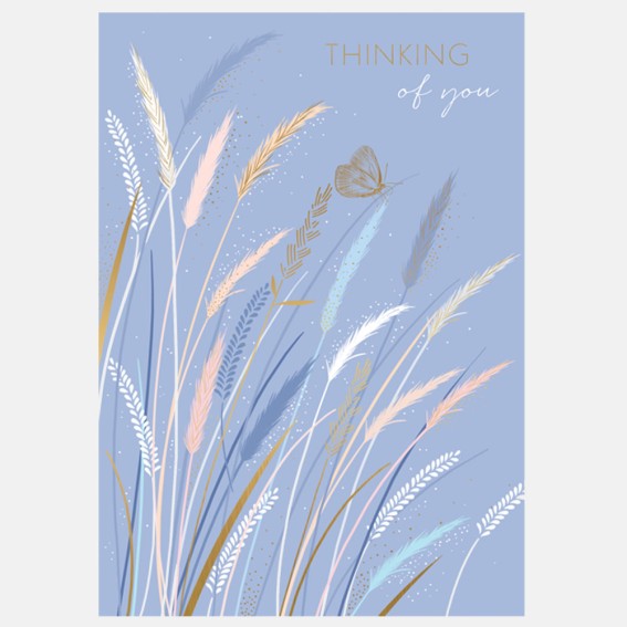 Long Grass Thinking of You Card