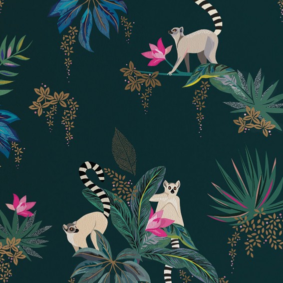 Lemur Wallpaper SAMPLE