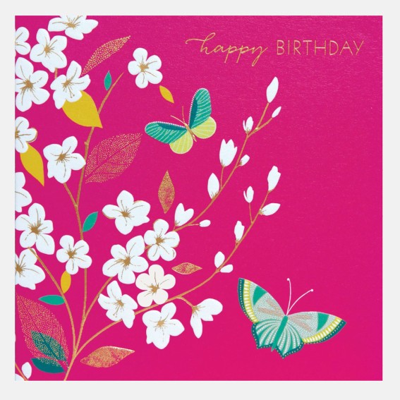 Happy Birthday Blossom Card