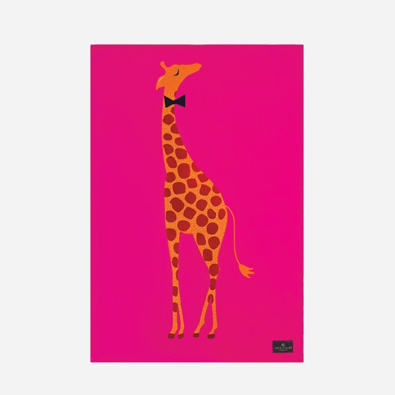 Giraffe Placement Tea Towel