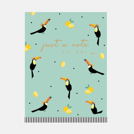 Little Gestures Toucan Just A Note To Say Card