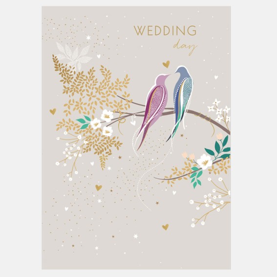 Wedding Birds Card