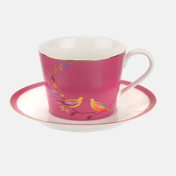 Pink Birds Teacup