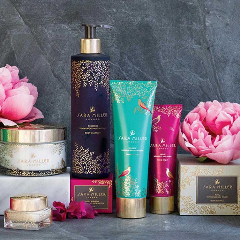 Shop our new luxurious bath and body collection…
